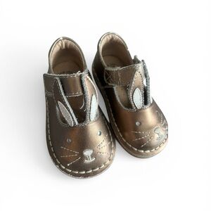 Livie & Luca Bronze Bunny Kids Shoes